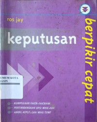 Image of Berpikir Cepat : Keputusan