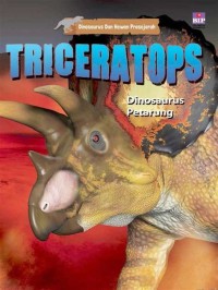 Image of DINOSAURUS DAN HEWAN PRASEJARAH TRICERATOPS : DINOSAURUS PETARUNG