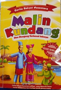 Image of Dongeng Pengantar Tidur : Malin Kundang