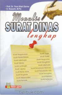 Image of Menulis Surat Dinas Lengkap